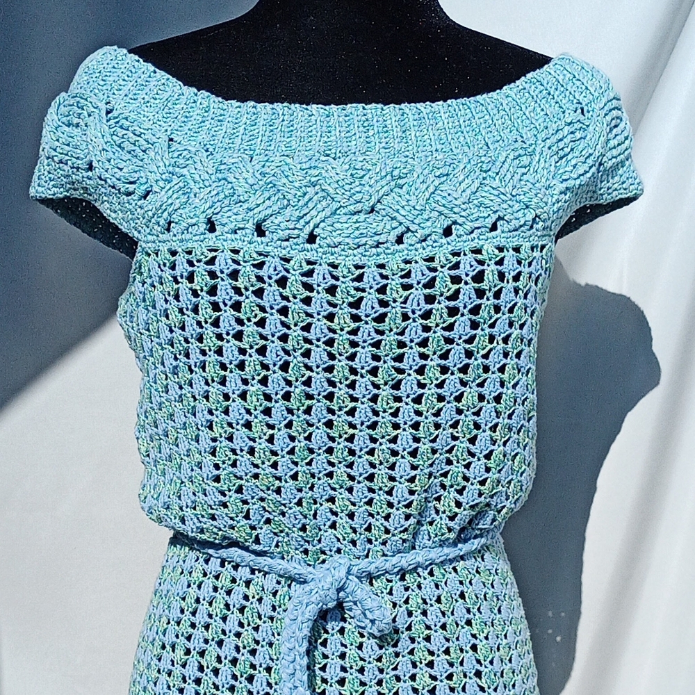 Hand Made Off Shoulder Dress - Picture 1 of 4